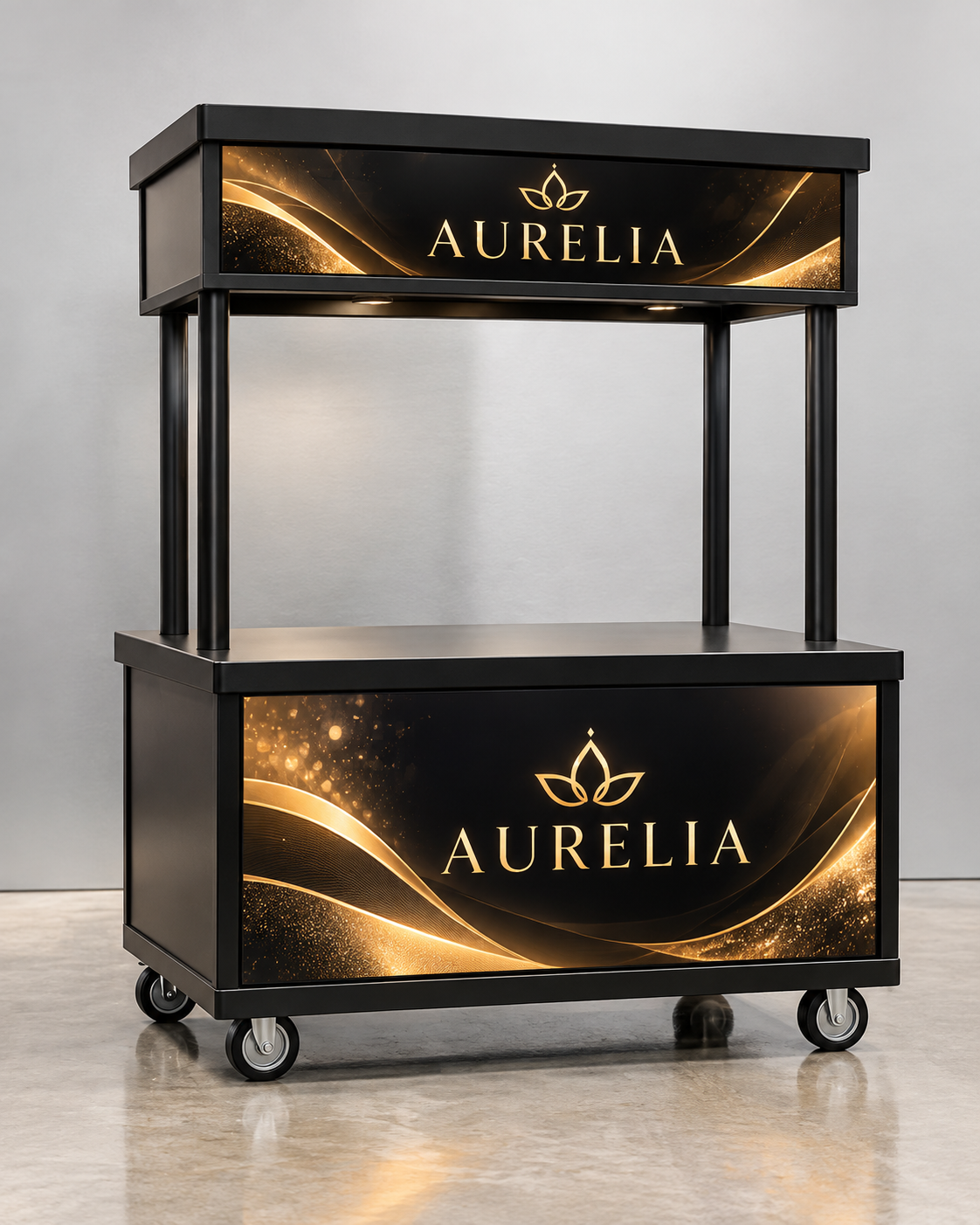 Double Screen Digital Cart — Rental