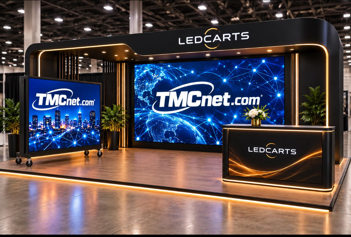 10 × 20 Full Frame LED Kiosk — Rental